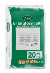 Granuform SRF 20 kg slow-release mineral fertilizer bag by Mivena