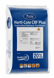 Horti-Cote CRF Plus 20 kg controlled-release mineral fertilizer bag by Mivena