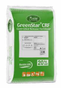 GreenStar CRF 20 kg controlled-release mineral fertilizer bag by Mivena